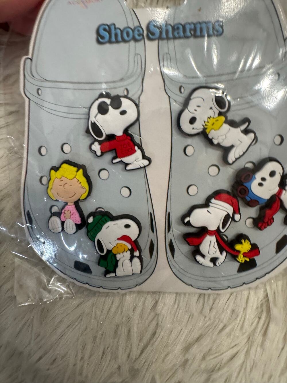 Peanuts Snoopy Shoe bag Charms 6 pcs set
#shoe charm
